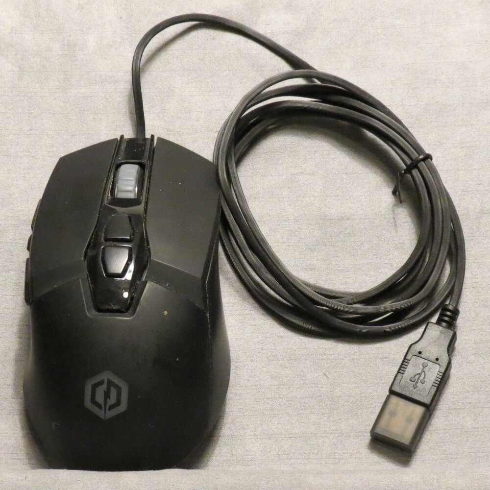 CyberPowerPC Elite M1-131 Wired Gaming PC with USB Optical Mouse